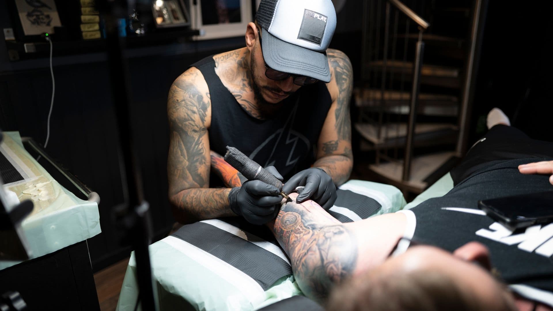 Sanchez Santi Tattoo, realism and surrealism tattoo