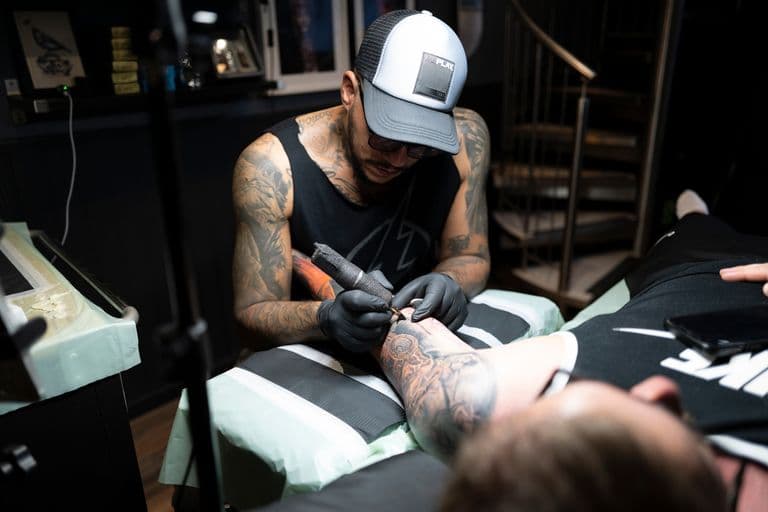 Sanchez Santi Tattoo, realism and surrealism tattoo