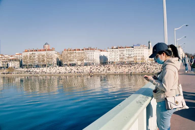Lyon, south east French town