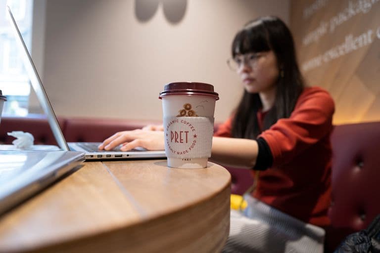 Pret a Manger Caffe Bar, London