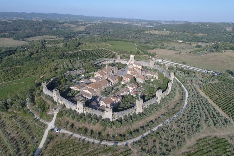 Monteriggioni, Tuscany, Italy